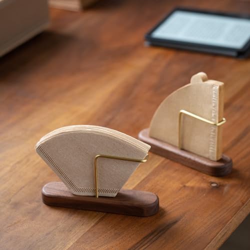 VANDROOP Coffee Filter Holder for Counter, Cone Coffee Filter