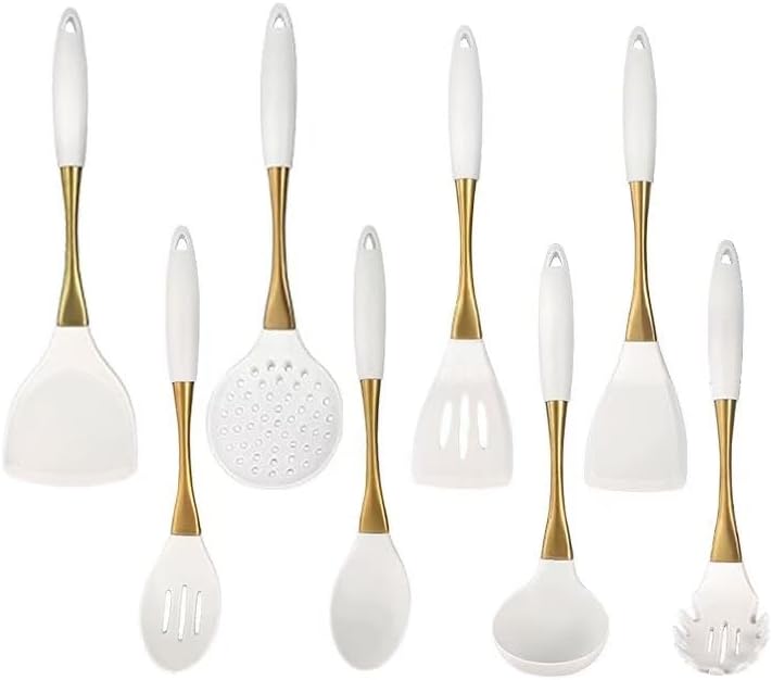 8-Piece Silicone Kitchen Utensil Set