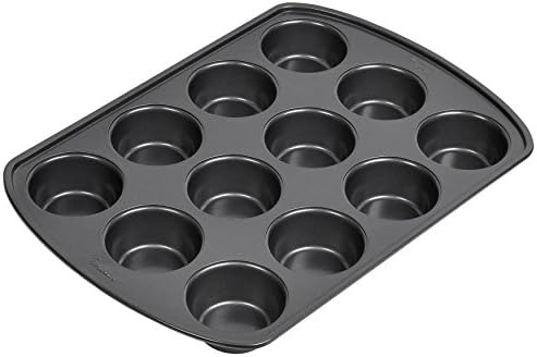 Wilton 9-Inch Steel Round Fluted Tube Cake Pan, Non-Stick, 12-Cup