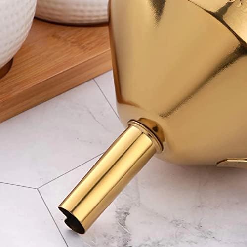 Stainless Steel Funnel Set Gold Kitchen Funnel Small Home Funnel