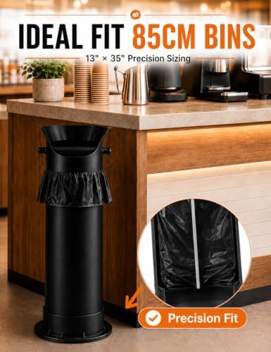 Espresso Knock Box Garbage Bag, 15kg Heavy Duty Thick Bin Liners for