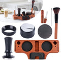 51mm Espresso Accessories Kit, 8 Pcs Coffee Tamper Set with Wooden