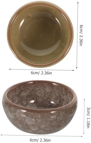 6 Piece Thai Style Ceramic Essential Oil Blending Bowls Set