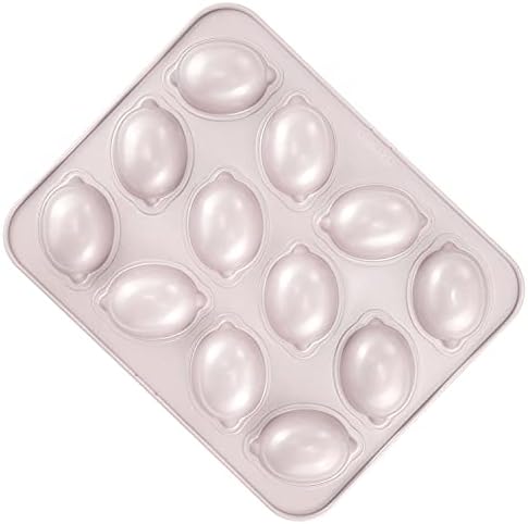 CHEFMADE Muffin Cake pan, 12-Cavity Non-Stick Lemon-Shaped Bakeware