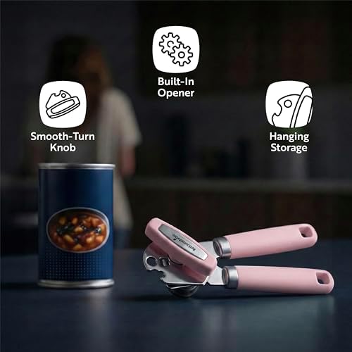 Restaurantware Can Opener 1 Pack 7.64 x 1.94 x 2.13 Inches Stainless