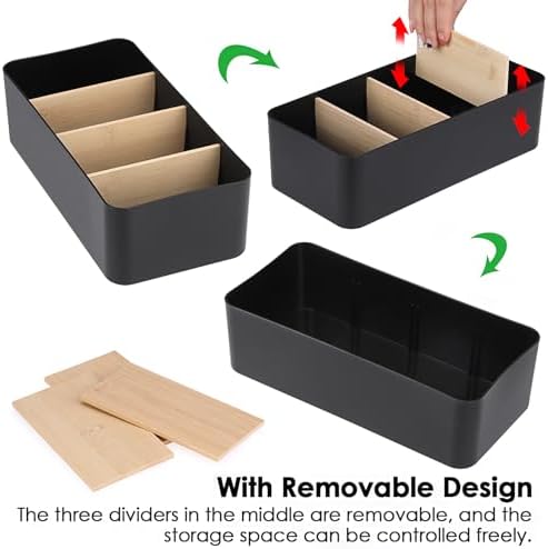 BSTKEY Seasoning Packet Organizer, Black Storage Caddy
