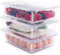 77L Fruit Storage Containers with Lids, 3 Pack