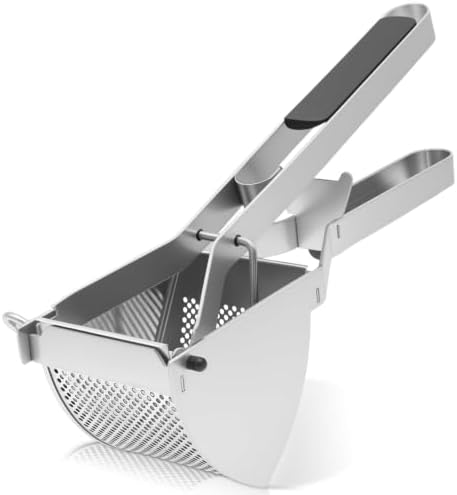 Potato Ricer Stainless Steel 22oz Large Mashed Potato Ricer for Masher