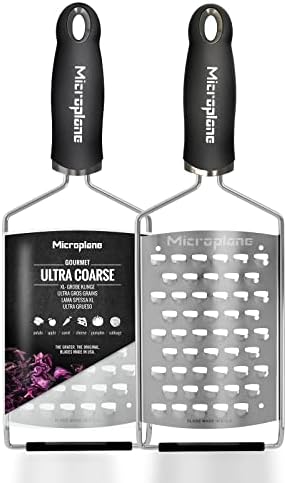 Microplane Gourmet Series Ultra Coarse Stainless Steel Grater
