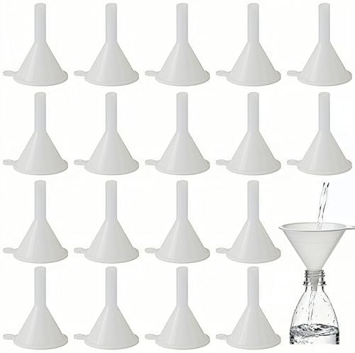 200PCS Mini Clear Plastic Funnel Little Small Funnel, Sand Art