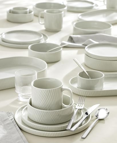 Lenox 897799 Modulus 12-Piece Dinnerware Set, Vapor