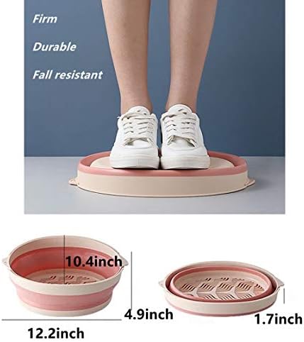 2-in-1 Creative Collapsible Silicone Large Colander Bowl Washing