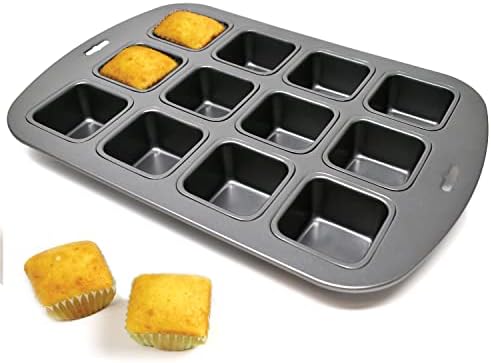Norpro Nonstick 12-Cavity Linking Brownie Muffin Cupcake Cake Pan