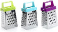 3Pcs Mini Cheese Grater, Professional Box Grater, Stainless Steel with