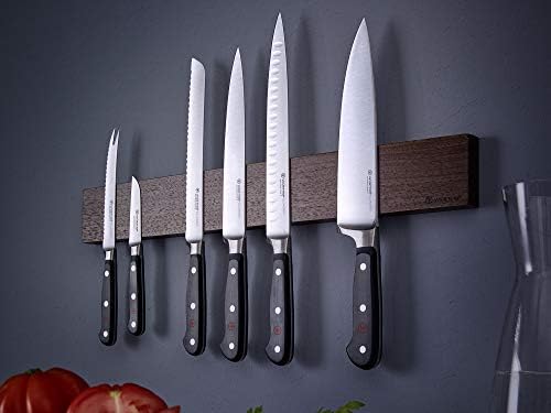 Wüsthof Classic Hollow Edge 2-Piece Chef's Knife Set, Black