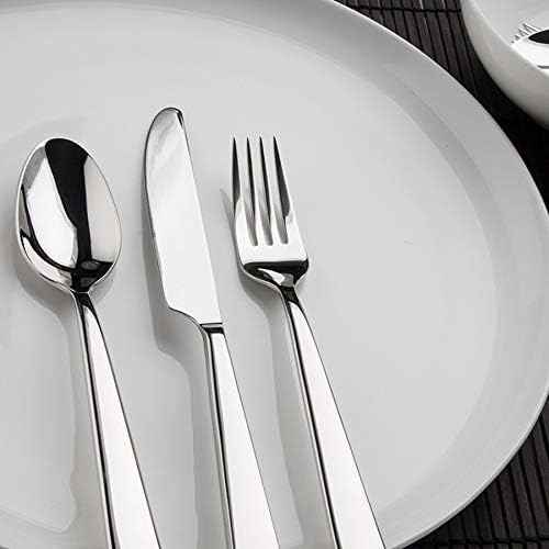 Gourmet Settings 60-Piece Silverware Resto Collection-Polished