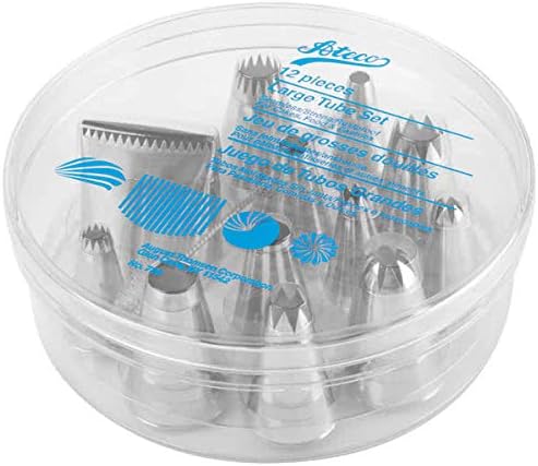 Ateco Jumbo Tip Set, Silver