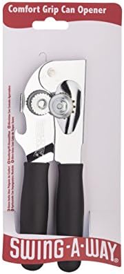 Swing-A-Way Heavy-Duty Can Opener, 18 cm (7") - Black