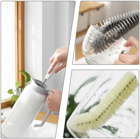 2-Pack 16 inches Long Handle Bottle Cleaning Brushes - Ideal for