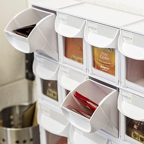 livinbox Tilt-Out bin, 8 compartments Sewing and Craft Parts Cabinet