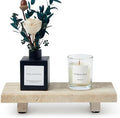 Natural Travertine Pedestal Tray