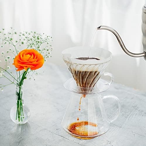 Hario Simply Hario V60 Glass Pour Over Set, Size 02