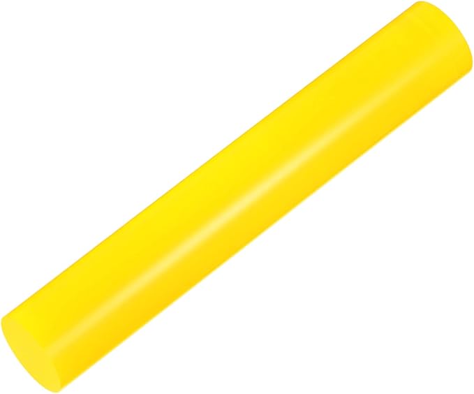 HARFINGTON Acrylic Clay Roller 6 Inch x 1 Inch Solid Non-Stick Plastic Round - Image 3