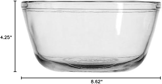 Anchor Hocking Glass Round Mixing Bowl. - Image 2