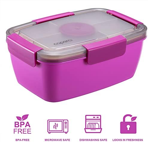 Caperci Large Salad Container Bowl for Lunch - Better Adult Bento