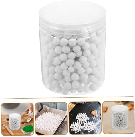 Reusable Ceramic Baking Beans, 1 Bottle Pie Weights for Tart Shells