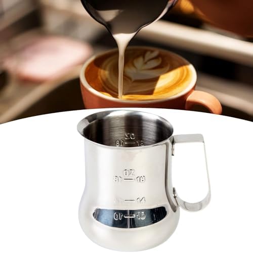 TrueCraftware- 24 oz Milk Frothing Pitcher Stainless Steel with