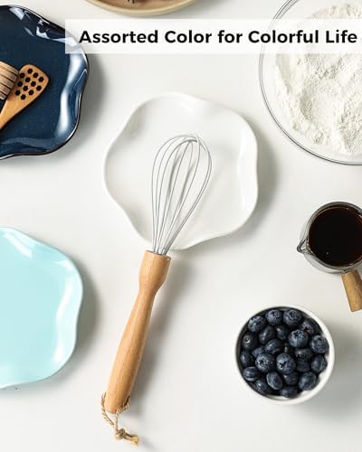 ABRUTY Spoon Rest for Stove Top, Ceramic Spoon Holder for Counter