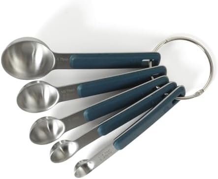 Calphalon Prime Measuring Spoons, Plastic Measuring Spoon Set, 5-Piece