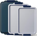 BRONYPRO Non Stick Ceramic Baking Sheet Pan Set of 3, Natural Non