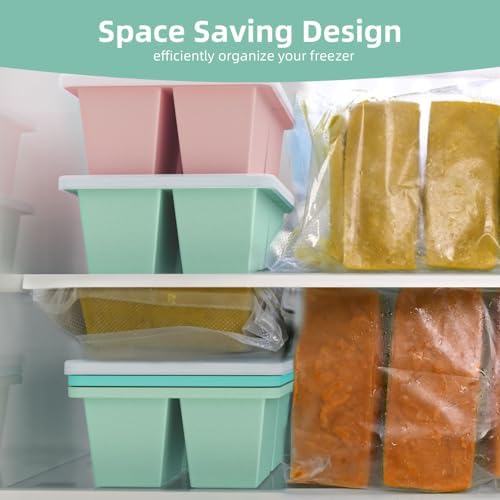 Silicone Freezer Tray for Sauce Cube: FDDAI Super Prep Freezing Tray