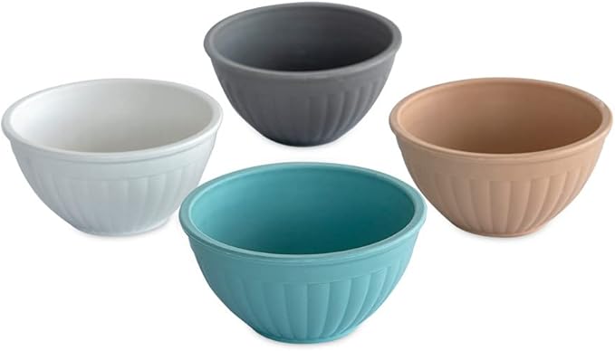 Nordic Ware Mini Prep and Serve Mixing Bowls Set, Earth-Tones - Image 6