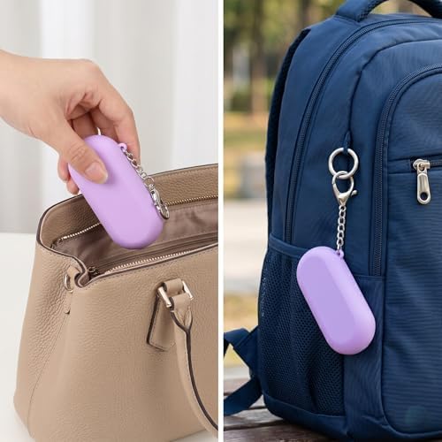 2 Set Travel Straws Portable Silicone Straws with Case,Reusable Straw