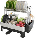 BOOSINY Large 304 Stainless Steel Dish Drying Rack