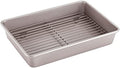 CHEFMADE Roasting Pan with Rack, 13-Inch Non-Stick Rectangular Deep