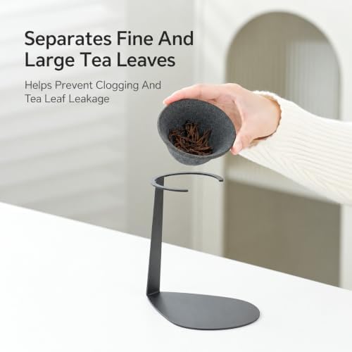 Microporous Ceramic Coffee Filter Porous Pour Over Dripper Stand