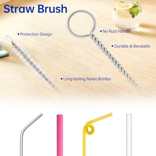 3 Pack Water Bottle Cleaner Brush Set for Owala