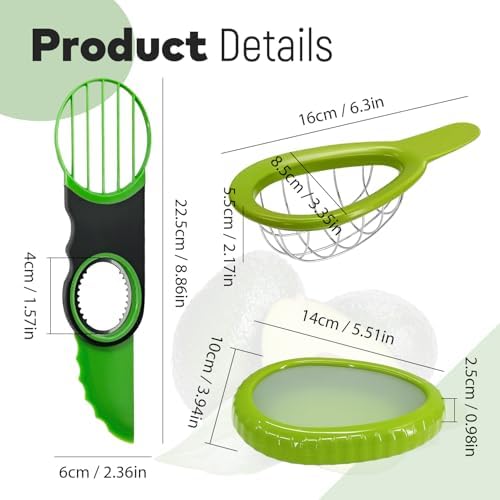 3-Piece Avocado Slicer Set