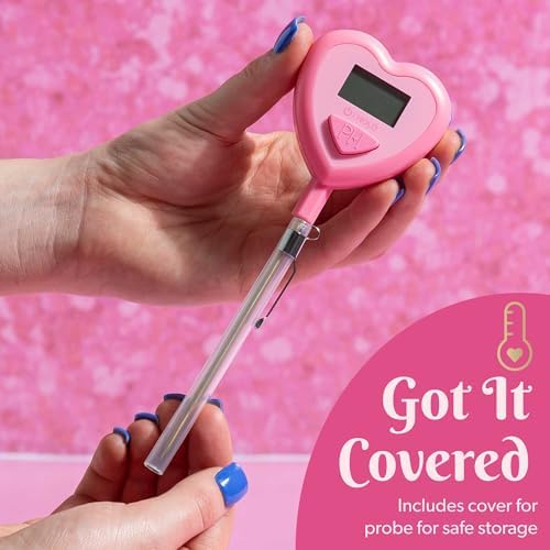 Paris Hilton Digital Heart Shaped Thermometer, Pink