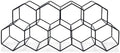NAT & Jules Honeycomb Black Iron Metal Tabletop Wine Rack, Large