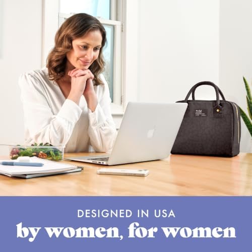 Fit & Fresh Bloomington Lunch Bag for Women - Insulated Large Lunch