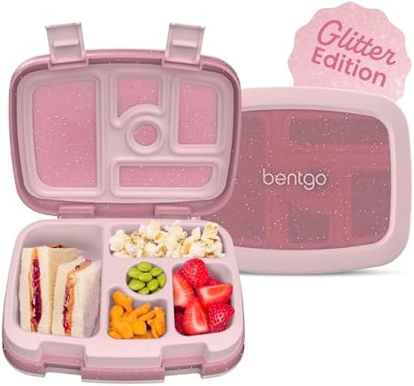 Bentgo Kids Bento-Style 5-Compartment Leak-Proof Lunch Box