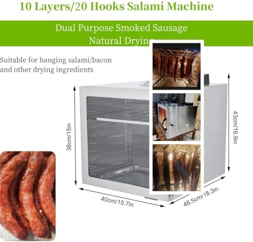 Food Dehydrator, 1000W Stainless Steel