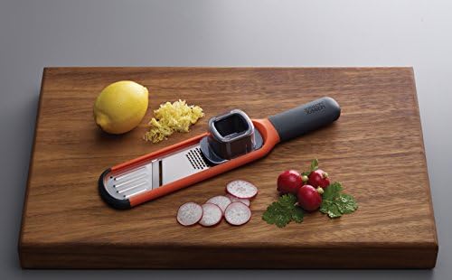 Joseph Joseph 2-in-1 Mini Grater & Slicer – Compact Kitchen Tool with