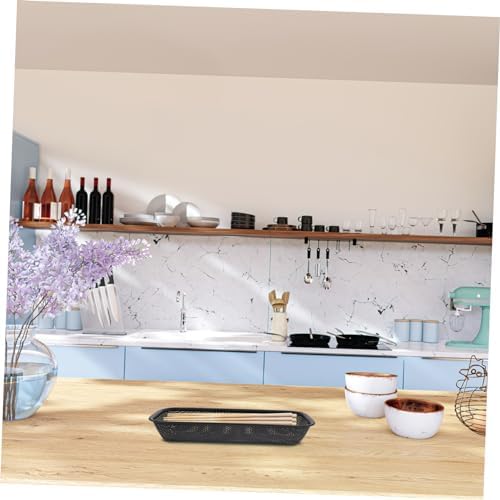 PRETYZOOM 2pcs Stainless Steel Cutlery Drying Rack Dishwasher Safe