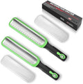Zester Grater Set of 2, Cheese Grater for Kitchen Lemon Zester Tool